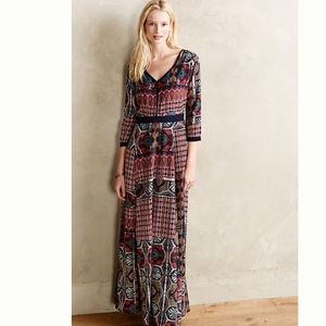 Patchwork Maxi Dress by Chloe Oliver
